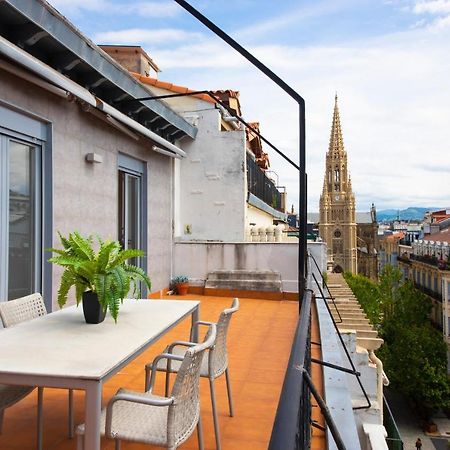 Modern Apartment With Spacious Terrace San Sebastián Exterior foto